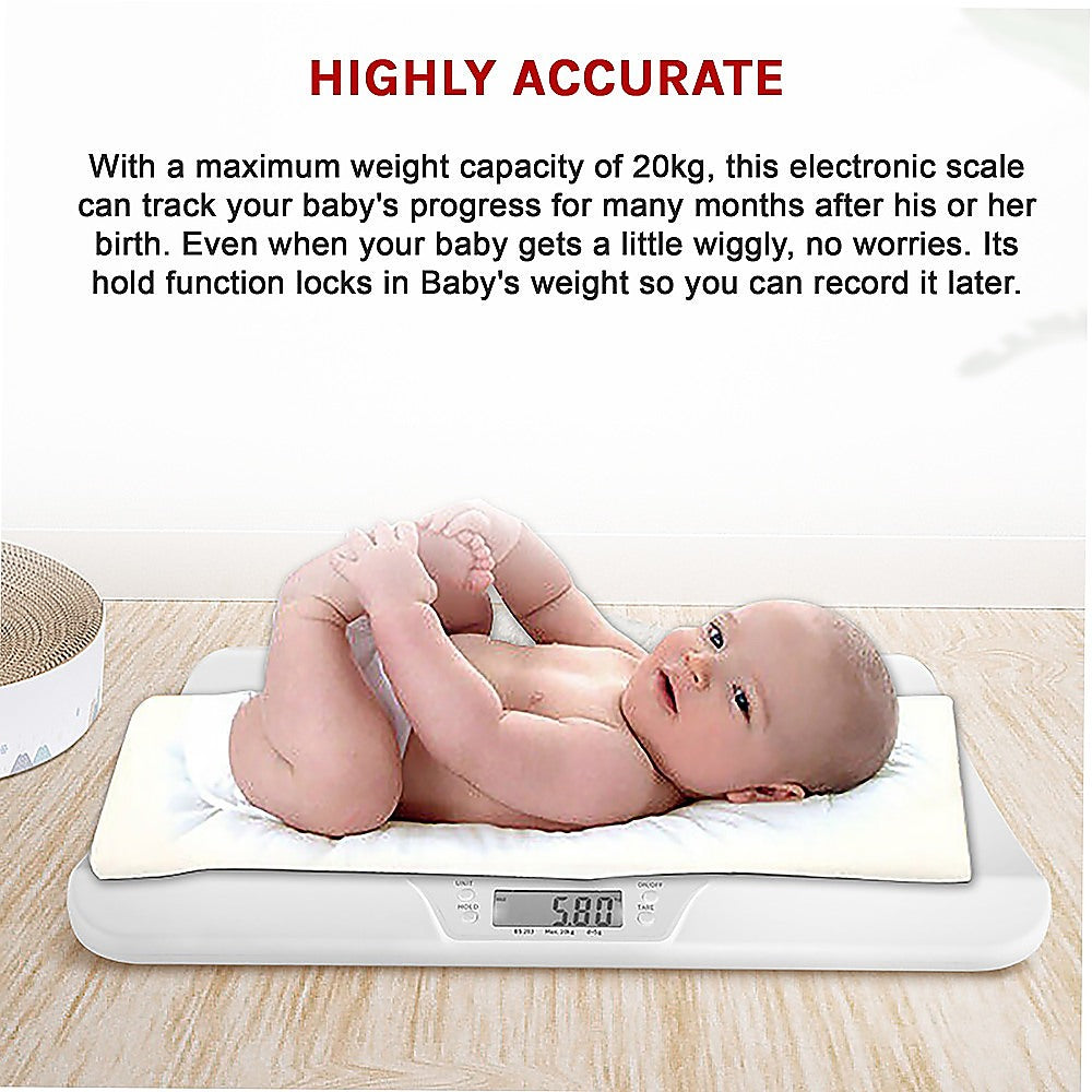 Electronic Digital Baby Scale Weight Scales Monitor Tracker